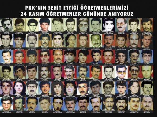 ŞEHİT ÖĞRETMENLERİMİZ